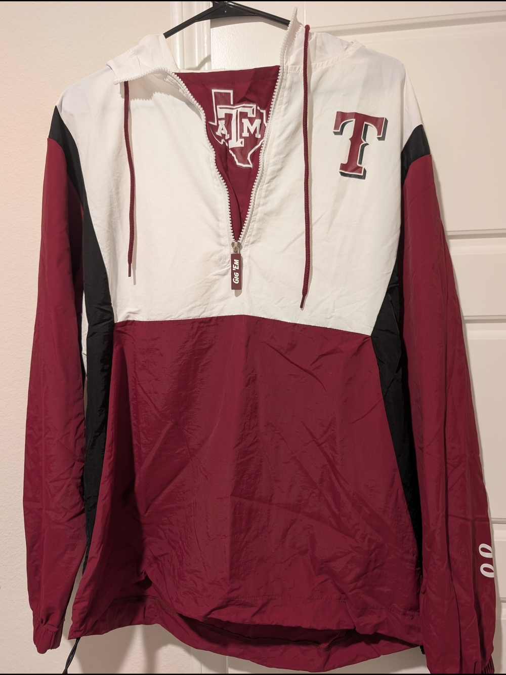 New Texas Rangers - Aggie Theme Night quarter zip